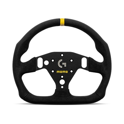 【正規品輸入品】SIM RACING (LOGICOOL) SIM GT PRO 320 MSIM-06 320mm SIM用ステアリング。実車仕様に近いつくりを採用しバーチャルでもMOMOの魅力を体感いただけます。 MOMO