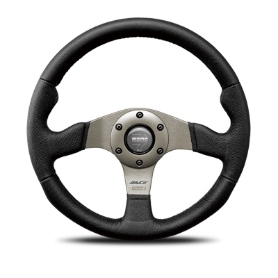 【正規品輸入品】 RACE レース 32Φ R-12 ホーンボタンHBR-01が付属します。アースリングL型・取付ビス6本付属。ボス（ハブ）・配線・レンチは付属しませんのでボス（ハブ）側の付属品をご利用下さい。 MOMO