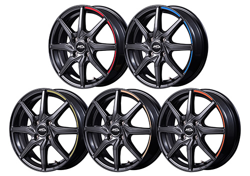 RX810 アクティブブラック MID WHEELS MID WHEELS