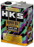 HKS(エッチケーエス） SUPER OIL Premium 7.5W35 4L 品番52001-AK105 7.5W35相当 4L缶 輸送中、缶のへこみが出る場合がまれにございますのでご了承下さい。 HKS