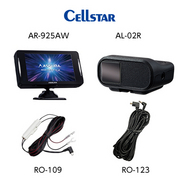 AR-925AW + AL-02R + RO-123 + RO-109 レーダー + レーザー受信器＆接続コード + 直接電源コード   CELLSTAR 