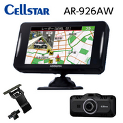 セーフティレーダー AR-926AW + 前後2カメラドライブレコーダー CS-52FRW + 宙吊りステー RO-119 AR-926AW + CS-52FRW + RO-119 レーザー式オービス対応 CELLSTAR 