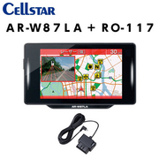 AR-W87LA+RO-117 レーダー探知機+OBDアダプター   CELLSTAR 