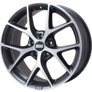 SR ボルケーノグレーダイヤモンドカット BBS GERMANY BBS