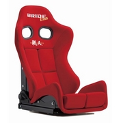 GIASIII 土屋圭市スペシャルエディションモデル FRP製シルバーシェル レッド 精密リクライニング機構を備えたストリート最強のスーパーセミバケットシートGIASIIIとドリキン土屋圭市氏のコラボレーションモデル 専用設計の座部・腿部クッション。より深いショルダー＆ニーサポート BRIDE 