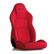 STREAMS レッド リクライニングシート ロングドライブのためのメディカルコンフォートシート 軽自動車やコンパクトカーなどの車内がタイトな車種に最適 BRIDE 
