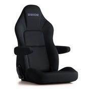 STREAMS CRUZ ブラック リクライニングシート ロングドライブのためのメディカルコンフォートシート アームレスト(別売)を装着することが可能です BRIDE
