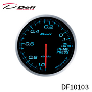 アドバンス BFメーター 60φ インマニ計 100kPa～20kPa ブルー DF10103  ご使用の際は別売りのDefi-Link ADVANCEコントロールユニットSEまたはADVANCEコントロールユニットが必要です。 Defi 
