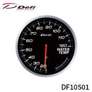 アドバンス BFメーター 60φ 水温計 20°C～120°C ホワイト DF10501 ネジピッチ 1/8PT ご使用の際は別売りのDefi-Link ADVANCEコントロールユニットSEまたはADVANCEコントロールユニットが必要です。 Defi 
