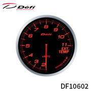 アドバンス BFメーター 60φ 排気温度計 200°C～1100°C アンバーレッド DF10602 ネジピッチ 1/8PT ご使用の際は別売りのDefi-Link ADVANCEコントロールユニットSEまたはADVANCEコントロールユニットが必要です。 Defi 