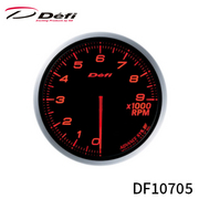 アドバンス BFメーター 60φ タコメーター 0RPM～9000RPM アンバーレッド DF10705 ディーゼル車不可、外車不可 ご使用の際は別売りのDefi-Link ADVANCEコントロールユニットSEまたはADVANCEコントロールユニットが必要です。 Defi 