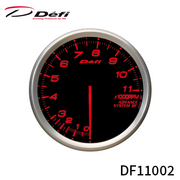 アドバンス BFメーター 80φ タコメーター 0RPM～11000RPM アンバーレッド DF11002 ディーゼル車不可、外車不可 ご使用の際は別売りのDefi-Link ADVANCEコントロールユニットSEまたはADVANCEコントロールユニットが必要です。 Defi 