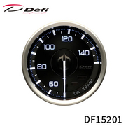 アドバンスA1 60φ 油温計 50°C～150°C 指針・目盛り・数字：白 DF15201 ネジピッチ 1/8PT  Defi 