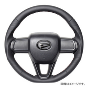 レアル ステアリング オリジナルシリーズ Dシェイプ 品番：DIB-LPB-RD 適合：DAIHATSU アトレー (S700V/S710V) R3(2021).12～、DAIHATSU タフト (LA900S/LA910S) R2(2020).6～、DAIHATSU タント (LA650S/LA660S) ※タントカスタム含む、DAIHATSU タント ファンクロス ( エアバッグやパドルシフト、スイッチ、カバー類は純正品を再使用してください。ステアリングヒーターには対応しておりません。 REAL 