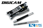 【個人宅配送不可】DIGICAM オールアルミニウムフロアジャッキ 1.5t メンテナンスの必需品！ルックスにもこだわったDIGICAMジャッキシリーズでカーライフをENJOYしよう！！ 商品コード:DJ-AL-1.5T K SPEC