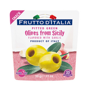 フルットディタリア グリーンオリーブ ガーリック(種抜き) Frutto Di Talia