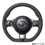 レアル ステアリング オリジナルシリーズ エンブレムタイプ 品番：GRM-LPB-SL 適合：GR86 (ZN8) R3.10～ / BRZ (ZD8) R3.7～ / 86 (ZN6：後期) H28.8～R3.10 / BRZ (ZC6：後期) H28.8～R2.11 / 86 GR (ZN6) H29.12～R3.10 / C-HR”GR SPORT”(10系) R1.10～ アクア ”GR SPORT・17インチパッケージ” (10系) H29.11～ / ヴィッツGRMN (130系) / ヴィッツ GR SPORT ”GR” (130系) H29.9～R2.3 / ヴォクシー ”GR SPORT” (80系) H29.9～ / ノア ”GR SPORT” (80系) H29.9～ REAL 