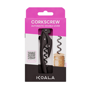 グローバル  コアラ ソムリエナイフ ブラック 【ダブルアクション】 Global