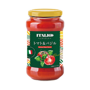 イタリアット パスタソース･トマト＆バジル 400g(瓶) Itali@
