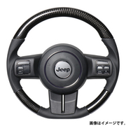 レアル ステアリング オリジナルシリーズ Dシェイプ 品番：JPA-BKC-BK 適合：JEEP ラングラー (JK38：後期) H23.2～H24.1 / JEEP ラングラー (JK36) H24.1～H30.11  REAL 
