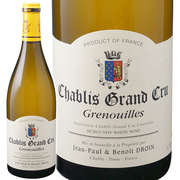ジャン ポール エ ブノワ ドロワン  シャブリ グラン クリュ グルヌイユ 2023 Jean Paul ＆ Benoit Droin