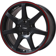 LMスポーツ LM-07 グロスブラック/レッドライン ホンダ車用