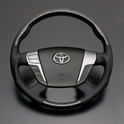 ステアリング ガングリップ LS124 アルファード/ヴェルファイア  20系 2008/05 ～ 2015/01、クラウン 200系 2008/02 ～ 2012/12  FEGGARI 