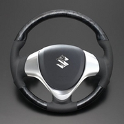 ステアリング ガングリップ LS135 ジムニーJB23 1998/10-、スペーシア/カスタムMK32S 2013/05-、ハスラーMR31/41 2014/01-、ワゴンR/ワゴンRスティングレーMH34/44 2012/09-2017/01、エブリィワゴンDA17W 2015/02-、NタウンボックスDS17W 2015/03-、フレアクロスオーバーMS31S/MS41 2014/01- FEGGARI 