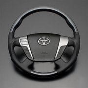 ステアリング ガングリップ LS13A-039 アルファード/ヴェルファイア 20系 2008/05 ～ 2015/01、クラウン 200系 2008/02 ～ 2012/12  FEGGARI 