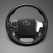 ステアリング ガングリップ LS143-254 ランドクルーザー 70系《復刻版》 2014/08 ～、ランドクルーザー 200系 前期 2007/09 ～ 2015/07、 ハイエース/レジアスエース 4型(4型前期～4型後期or5型) 2013/12 ～ FEGGARI 