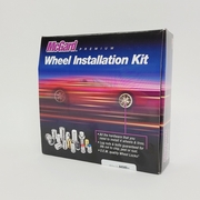 アメリカ車SUV用インストレーションキット MCG-84585BK 種別：袋ナット（黒） / シート形状：テーパー（60°） / キー数：2 / ネジ径×ピッチ：M14x1.5 / 全長：41.7 / ネジ部深さ：33.1 / キー外径：27.7 / レンチ径：21/22 / 主な適合：JEEPラングラー、グランドチェロキー、ランクル100/200 McGard 