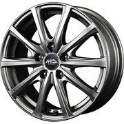 V25 メタリックグレー トヨタ車専用 MID WHEELS MID WHEELS