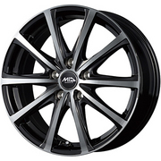 V25 ブラックポリッシュ MID WHEELS MID WHEELS