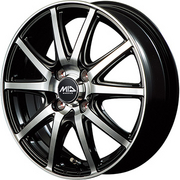 GR-ガンマ ブラックポリッシュ MID WHEELS MID WHEELS