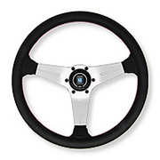 ナルディ ステアリング SPORTS タイプラリー BLK パンチングレザー＆ポリッシュスポーク（33φ）   NARDI 