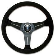 ナルディ ステアリング SPORTS タイプラリー ブラックスエード/ブラックスポーク（35φ）   NARDI