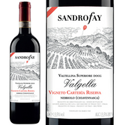 サンドロ ファイ  ヴァルテッリーナ スペリオーレ ヴァルジェラ カルテリア リゼルヴァ 2019 Sandro Fay