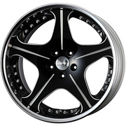 レオンハルト　オルデン オルデン 11.0j 18インチ リバースリム ブラック ポリッシュ