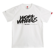 【通販限定】Tシャツ WORK WHEELS サイズ：L WORKホイールと同時購入で送料無料!! サイズ：L WORK 