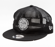 【通販限定】NEW ERA CAP 9FIFTY ALL MESH WORK WHEELS WORKホイールと同時購入で送料無料!! WORKと世界的な人気ブランドNew Eraとのコラボレーションが実現しました。 WORK 