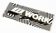 【通販限定】カラフルステッカー WORKホイールと同時購入で送料無料!! サイズ：W183xH70mm WORK 