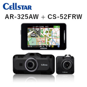 AR-325AW+CS-52FRW MSSS受信対応 レーザー式オービス対応セーフティレーダー + ドライブレコーダー   CELLSTAR 