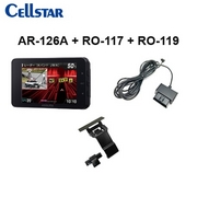 AR-126A+RO-117+RO-119 レーダー+OBDIIアダプター+宙吊りステー   CELLSTAR 