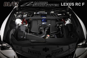 ブリッツ カーボンインテークシステム 適合車種 LEXUS RC F 2014/10-2019/05、2019/05- 型式 USC10 品番 27020 、コアタイプ A3 備考 2014/10-2019/05(要純正パネルカット加工、Carbon Exterior package取付可)、 BLITZ 