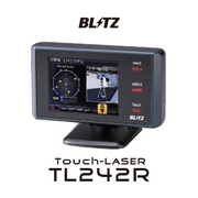 TL242R Touch-LASER レーザー＆レーダー探知機 2.4インチ液晶 GPS 移動式小型オービス対応 データ更新無料 レーザー式取締機の受信に対応しているので、設置場所が頻繁に変更されるレーザー式移動小型オービスでもレーザー受信が可能です。 BLITZ 