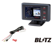 TL243R + BLRP-01 レーザー＆レーダー探知機 直接配線コード セット 2.4インチ液晶 新周波数使用移動オービス「MSSS」受信対応！さらにMSSS受信設定機能搭載。 走行状況に応じてフルオートで警報OFF、警報表示のみ、警報表示＆警報音を選択。 BLITZ