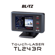 TL243R Touch-LASER レーザー＆レーダー探知機 2.4インチ液晶 新周波数使用移動オービス「MSSS」受信対応！さらにMSSS受信設定機能搭載。 走行状況に応じてフルオートで警報OFF、警報表示のみ、警報表示＆警報音を選択。 BLITZ