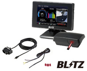 TL313S + OBD2-BR1A レーザー＆レーダー探知機 OBDIIアダプター セット MSSS/Kバンド受信設定機能・フルオート機能搭載業界最薄の3.1インチ セパレートモデル！ 走行状況に応じてフルオートで警報OFF、警報表示のみ、警報表示＆警報音を選択。 BLITZ