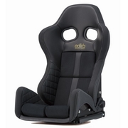 edirb 162 NC -GIASIII LOW- 西陣カーボン カーボン製シェル  ロークッションリクライニングシート 伝統的工芸品「西陣織」の技術を用いたカーボン素材【NISHIJIN CARBON】をシェルに採用したハイエンドモデル 新素材ヴィーガンレザー【ビガプリモ】の採用 BRIDE 