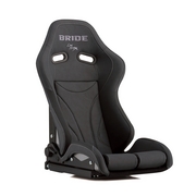 STRADIAIII NUGRAIN チャコールグレー FRP製シルバーシェル ロークッション リクライニングシート ホールド性能と利便性を高次元で融合させたBRIDEリクライニングシートのフラッグシップモデル ヌバックのような触感を再現した本革製品に極めて近い風合い。合成皮革のため、汚れにくくメンテナンスが簡単 BRIDE 